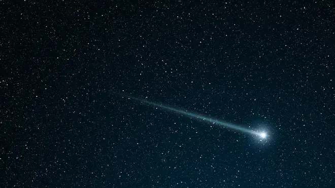 The comet is no danger to Earth, as at its closest will be 72 million miles away