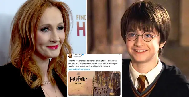 JK Rowling has announced a new online Harry Potter hub