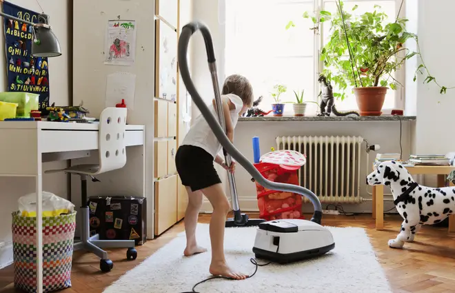Children should be doing housework from a young age, according to an expert
