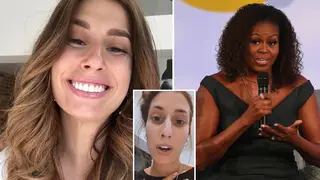 Stacey Solomon was shocked to see Michelle Obama shared a tribute to her