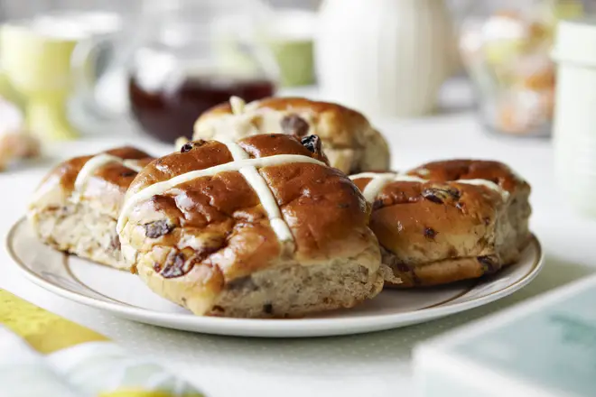 Hot cross buns are an easy Easter treat to make