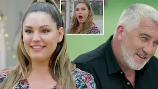Kelly Brook made a cheeky confession on Bake Off