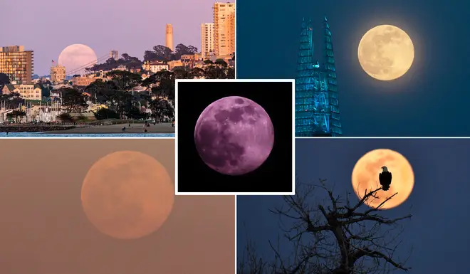 The Super Pink Moon was a stunning sight to see for millions across the world