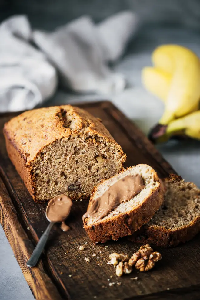 Banana bread is a hugely popular recipe at the moment (stock image)