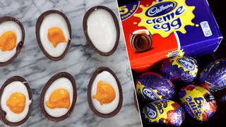 You can create your own Creme Eggs easily from home