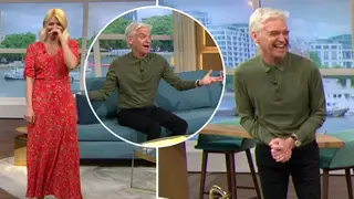 Holly Willoughby and Phillip Schofield had a disaster playing Spin To Win today