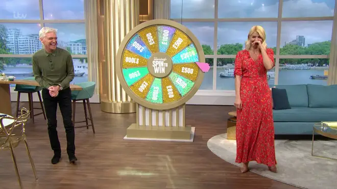 Holly Willoughby and Phillip Schofield were left in hysterics