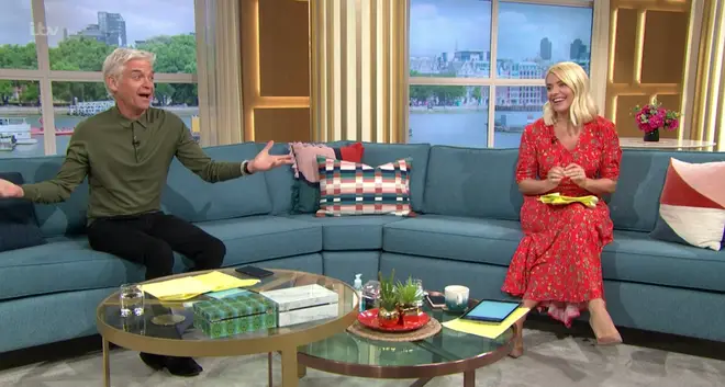 Phillip Schofield laughed there's 'no one in the studio to sack'