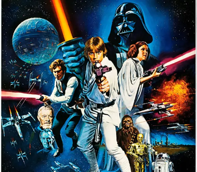 A New Hope was the first of the Star Wars films, released in 1977