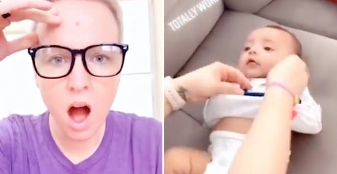 A nappy changing hack has gone viral