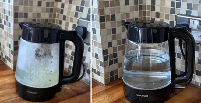 A savvy woman revealed her kettle cleaning hack