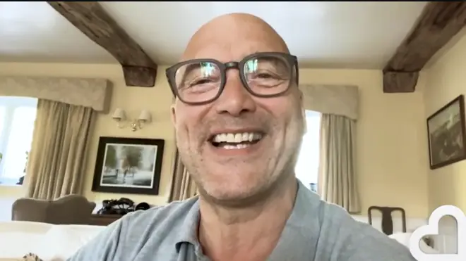 Gregg Wallace chatted from his home via Facetime