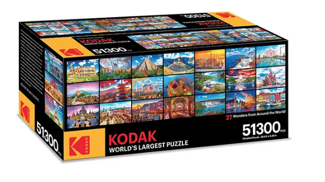 Kodak are selling a 51,300 piece puzzle to keep you entertained during the lockdown