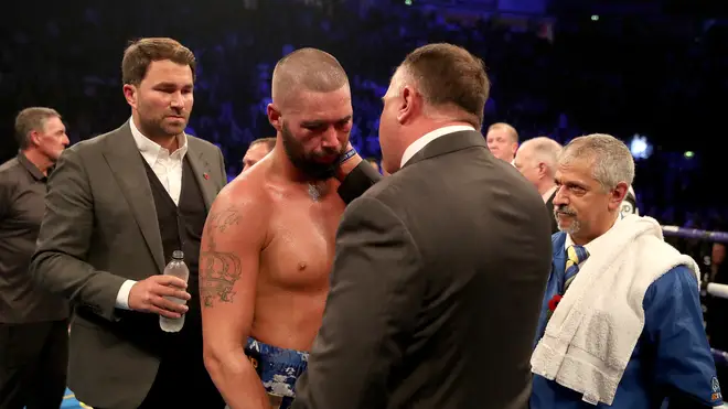Tony Bellew was defeated by Oleksandr Usyk