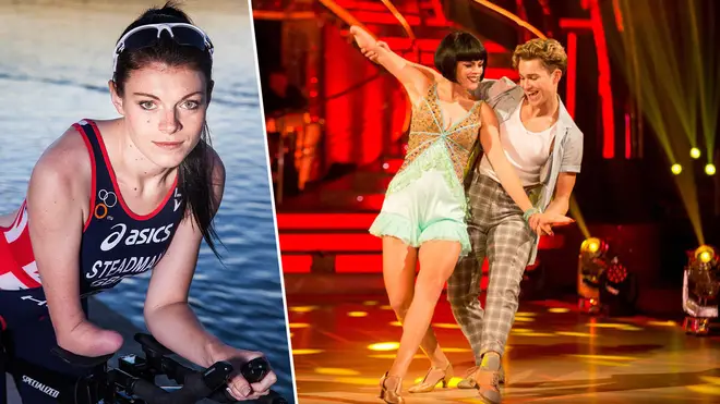 Paralympian Lauren Steadman competed on Strictly Come Dancing with AJ Pritchard.