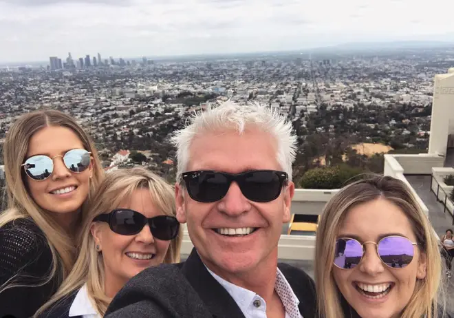 Phillip Schofield said his wife and daughters had been supporting him when he came out on This Morning