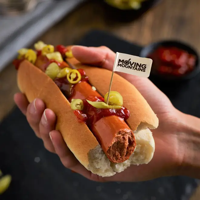 The vegan hot dogs are perfect for BBQs