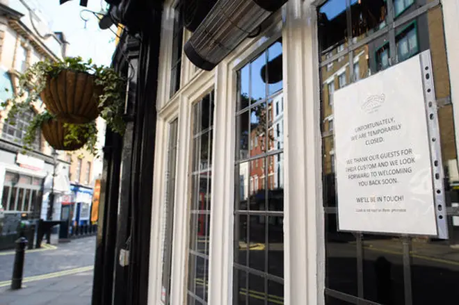 Pubs across the UK remain closed under lockdown rules