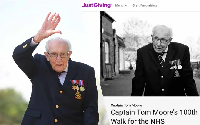 Captain Tom's incredible efforts haven't gone unnoticed