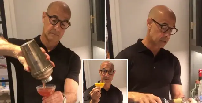 Stanley Tucci made the perfect Negroni