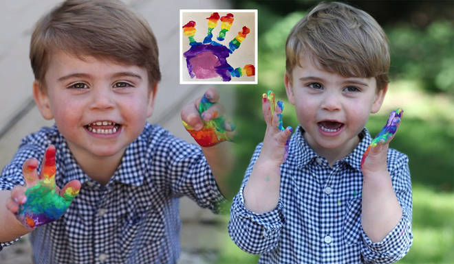 pictures of prince louis birthday Prince Louis honours the NHS in new birthday pictures taken by mum Kate Middleton - Heart