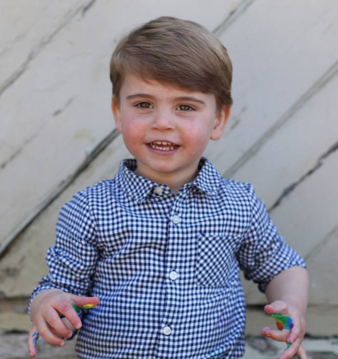 Prince Louis is the spitting image of older brother Prince George in the new pictures