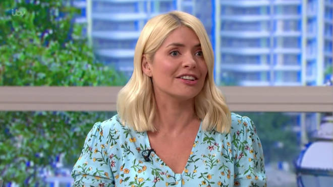 Holly Willoughby said she's started noticing husband Dan Baldwin types hard on his keyboard