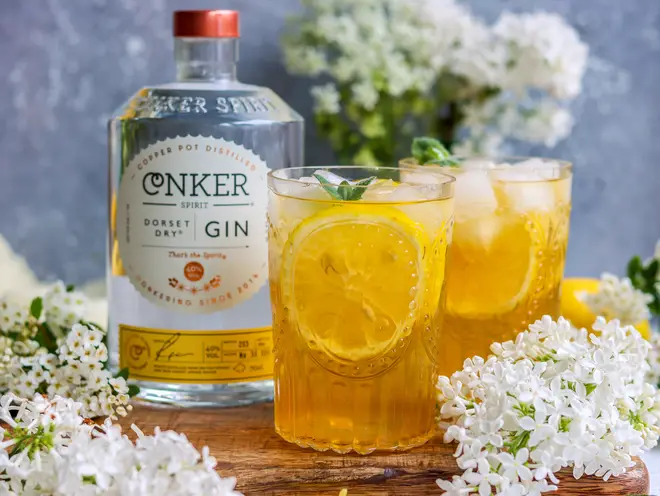 This iced tea is perfect for an evening in the garden