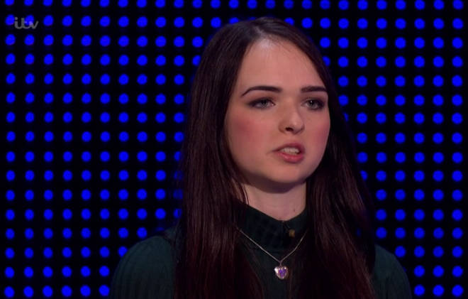 Contestant Aislinn couldn't believe The Chaser's answer.