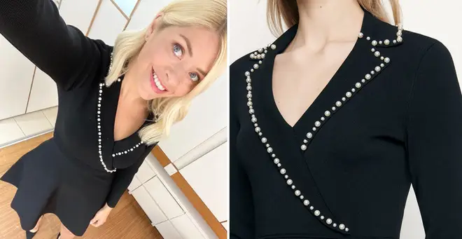 Holly Willoughby's dress is £260 from Sandro Paris