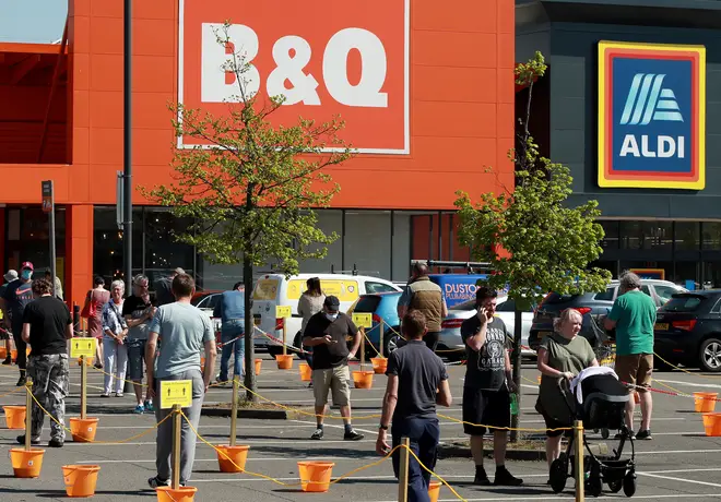 B&Q reopened UK stores this week while others start trails