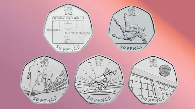 These London 2012 Olympics coins are also very sought after at the moment