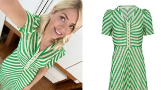 Holly Willoughby's dress is from LK Bennett