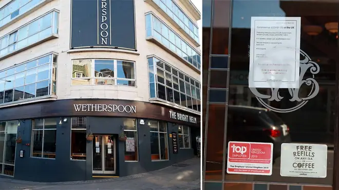 Wetherspoons plans to reopen pubs 'in or around June'