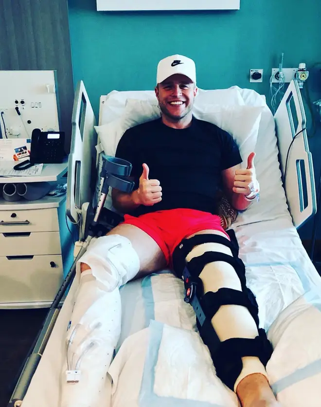 Olly Murs underwent knee surgery back in June 2019