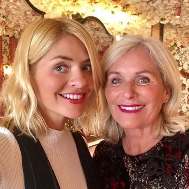 Holly Willoughby sometimes shares photos of her mum on Instagram