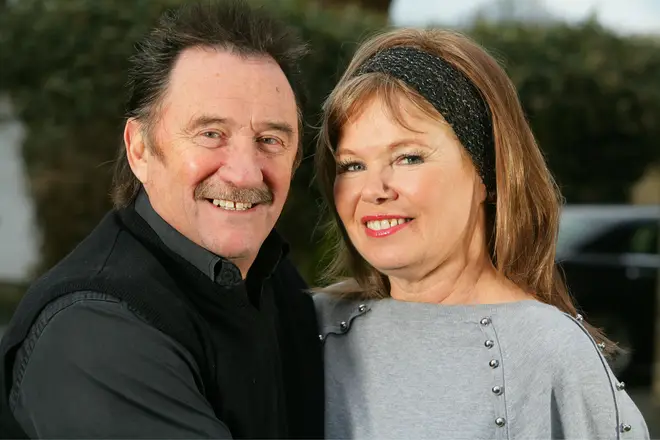 Paul Chuckle and his wife Sue
