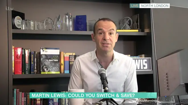 Martin Lewis has urged This Morning viewers to change their energy tariffs