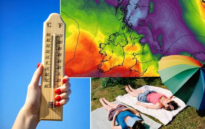 The temperature is set to shoot up this week