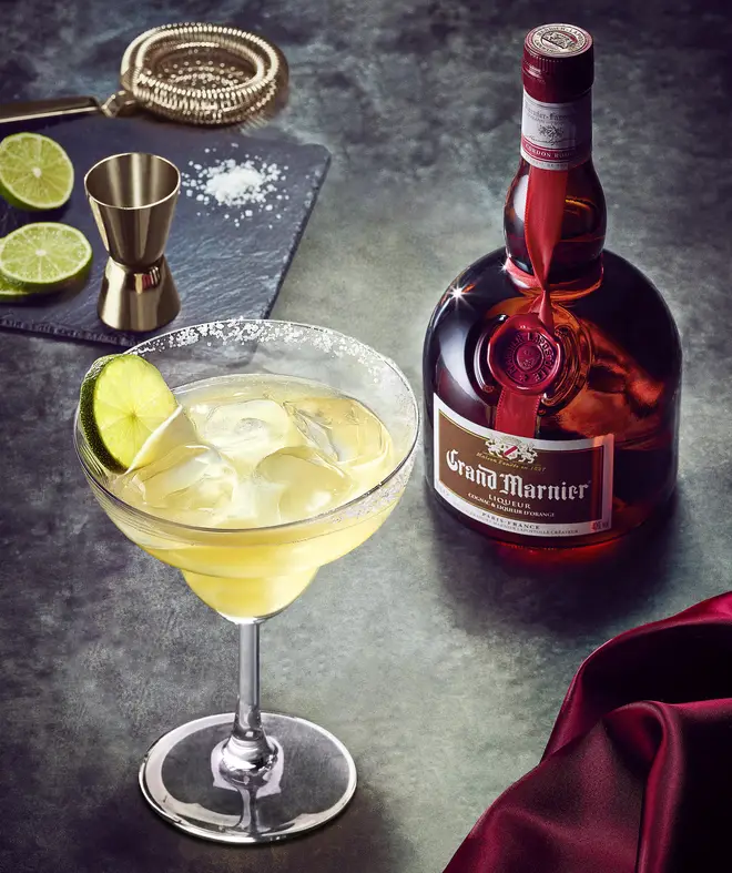 The Margarita traditionally uses Grand Marnier