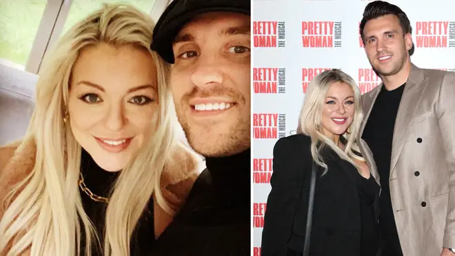 Sheridan Smith and her fiancé Jamie Horn