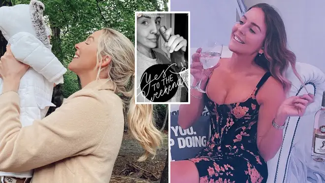 Lydia Bright hit back at trolls who criticised her for drinking wine while with her daughter
