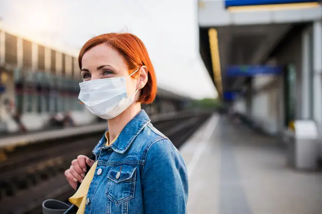 Face masks have been advised on public transport