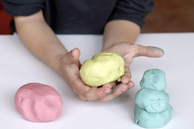 Flour can be used to make homemade playdough (stock image)