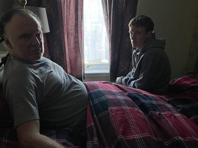 Robert Glenister and his actor son, Tom Glenister, appear in Ron and Russell