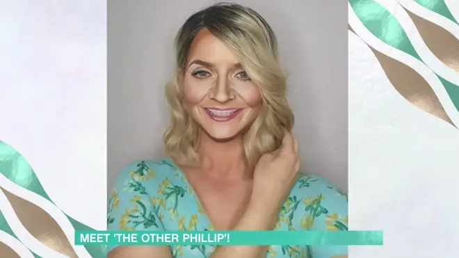 Alana transformed into Holly Willoughby