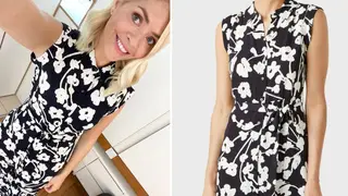 Holly Willoughby's dress is from Hobbs London