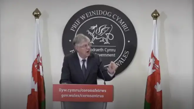 First Minister Mark Drakeford announces changes to Wales' lockdown