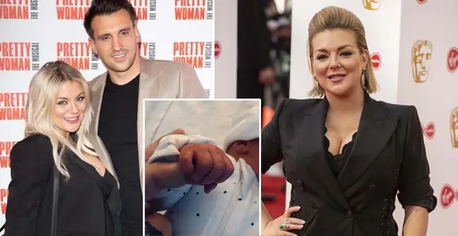 Sheridan Smith and Jamie Horn have welcomed a baby boy