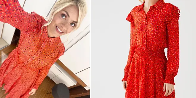 Holly Willoughby's dress is £169 from Ghost